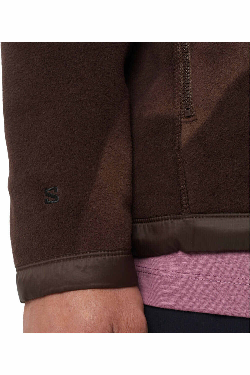 Salomon forro polar hombre CHROMA FLEECE FZ M 06