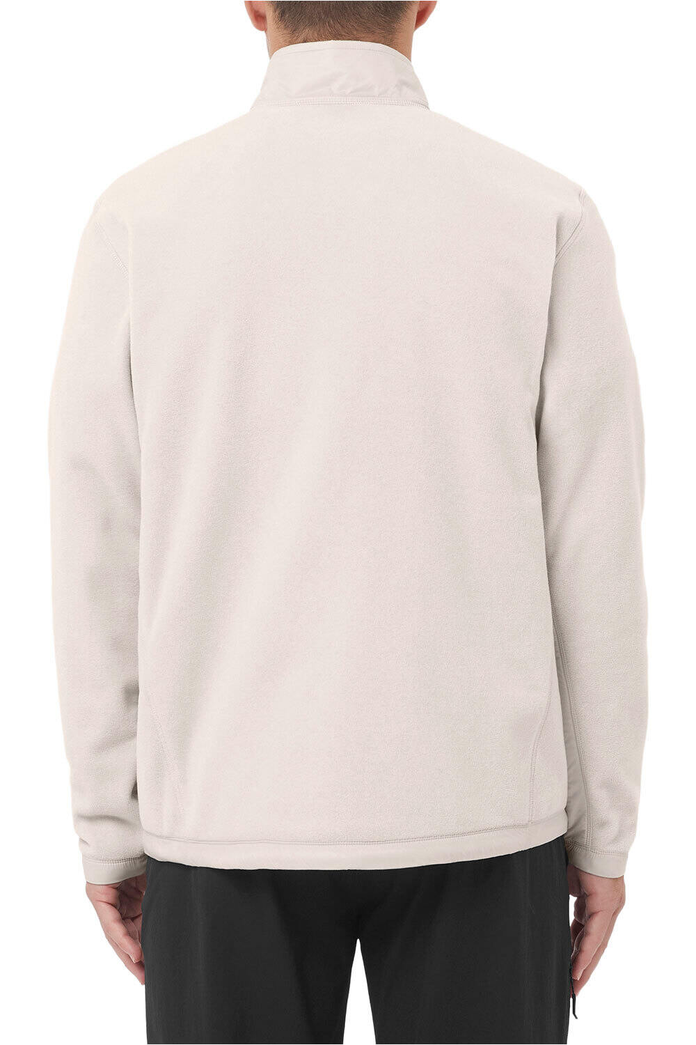 Salomon forro polar hombre CHROMA FLEECE FZ M vista trasera