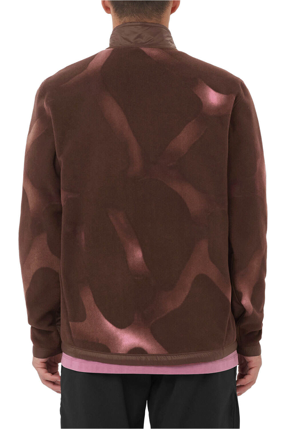 Salomon forro polar hombre CHROMA FLEECE FZ M vista trasera