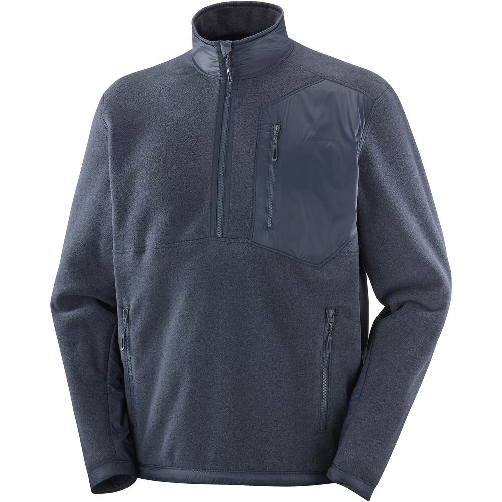 Salomon forro polar hombre CHROMA FLEECE HZ M vista detalle