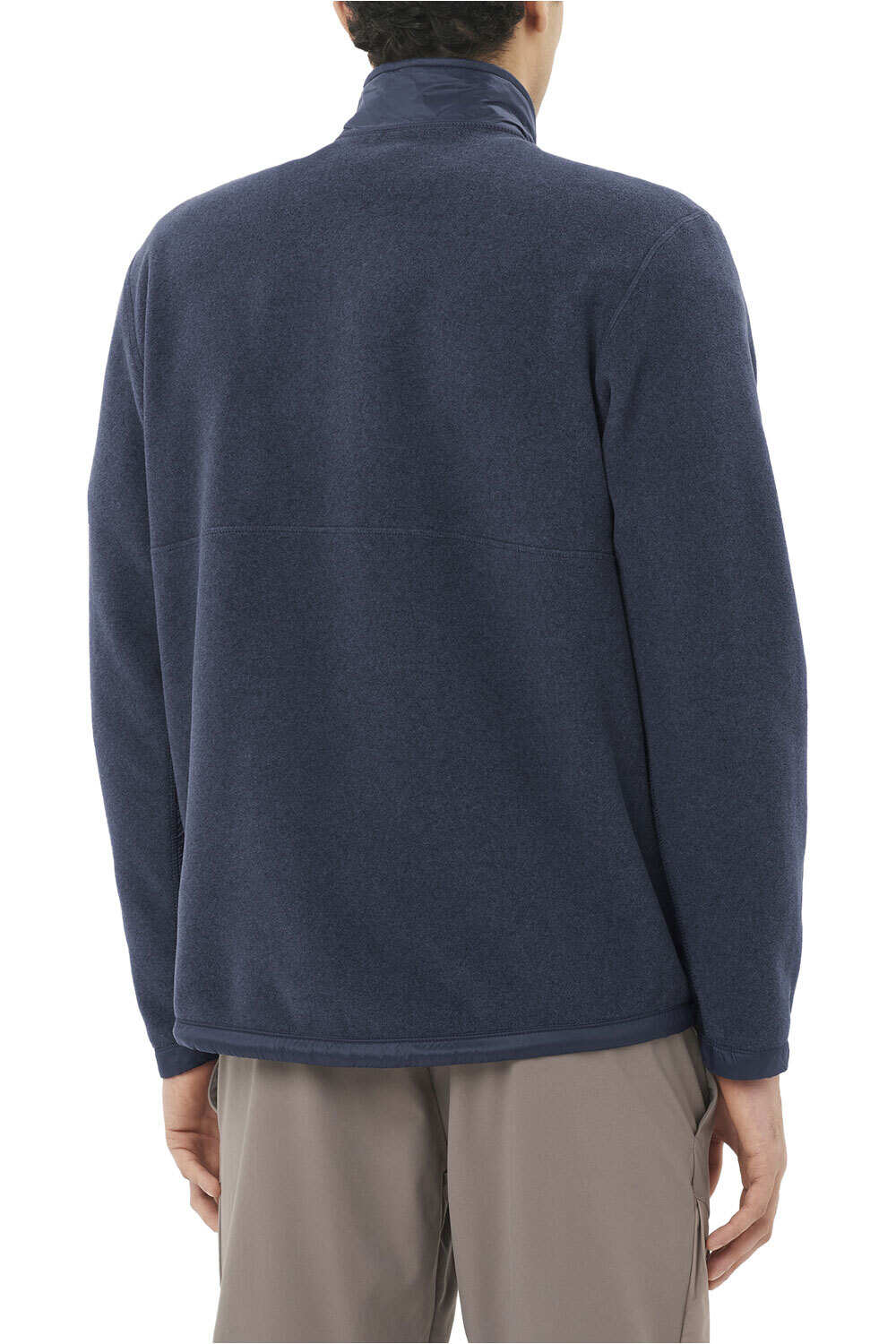 Salomon forro polar hombre CHROMA FLEECE HZ M vista trasera