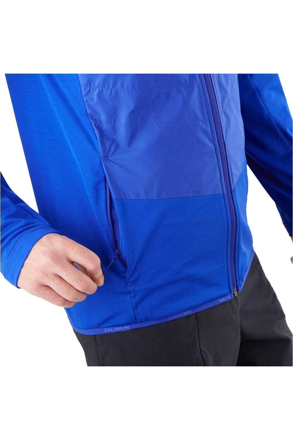 Salomon forro polar hombre OUTLINE AS HYBRID MID M 04