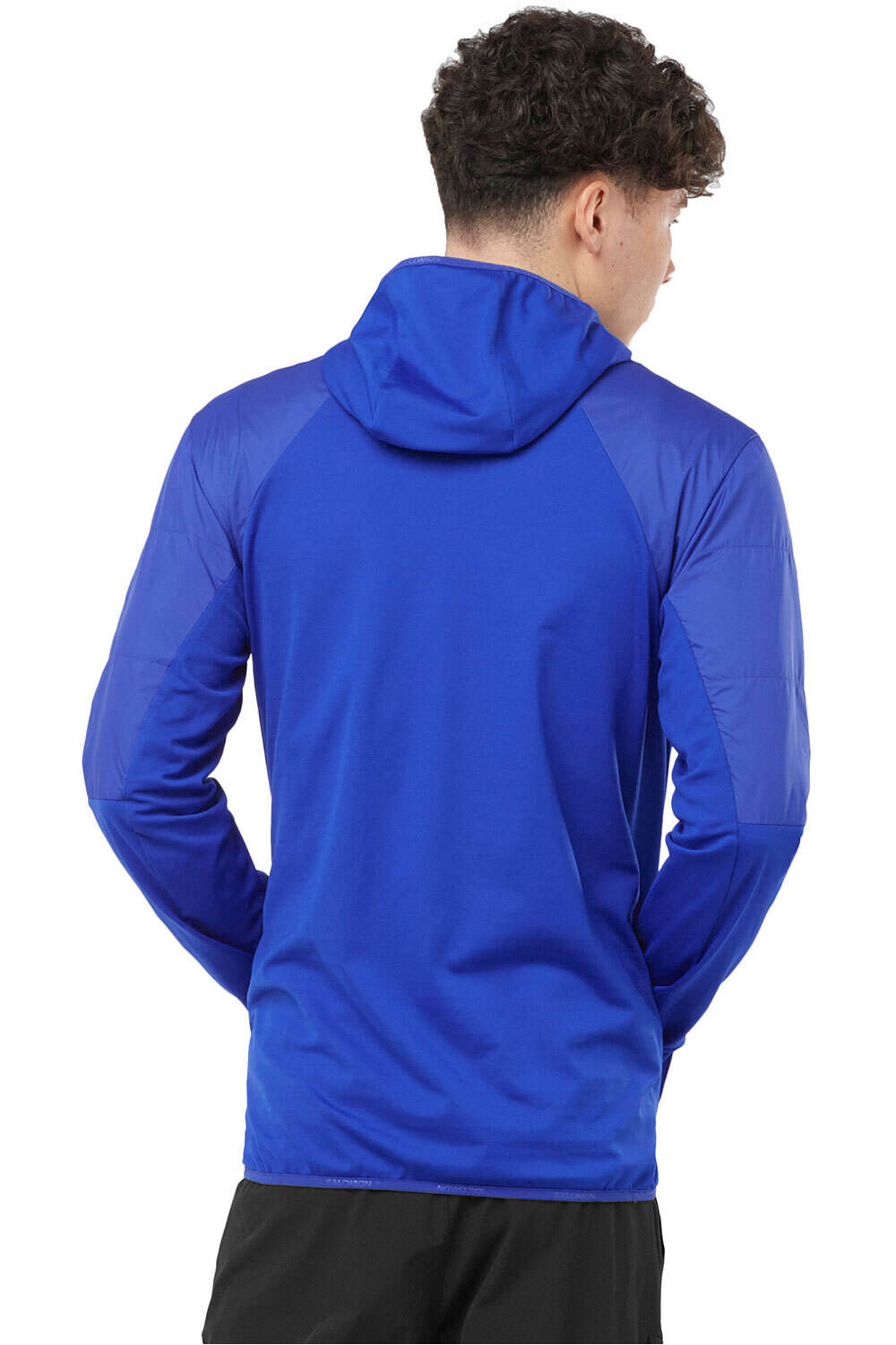 Salomon forro polar hombre OUTLINE AS HYBRID MID M vista trasera