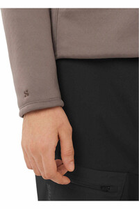 Salomon forro polar hombre OUTLINE WARM FLEECE FZ M 04