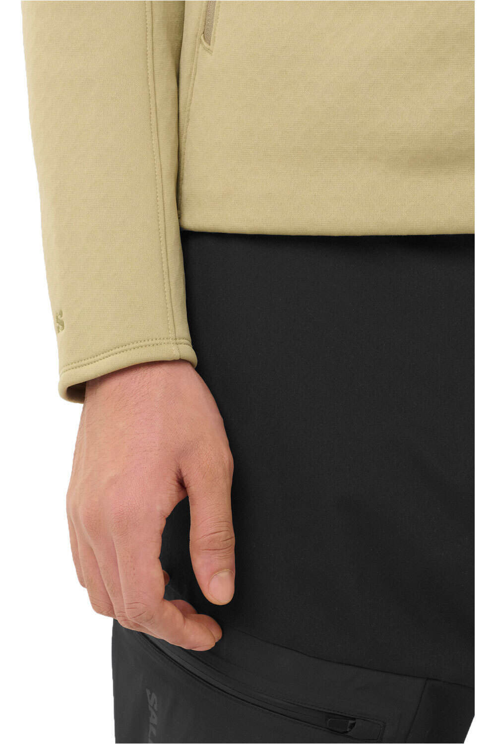 Salomon forro polar hombre OUTLINE WARM FLEECE HD M 03