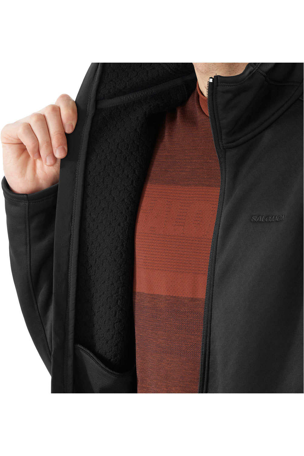 Salomon forro polar hombre OUTLINE WARM FZ M 03