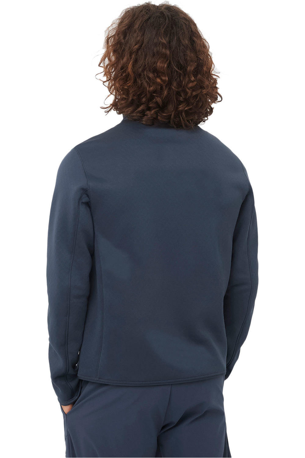 Salomon forro polar hombre OUTLINE WARM FZ M vista trasera