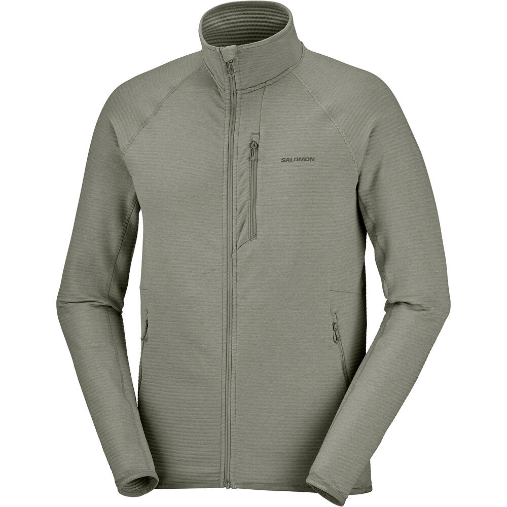 Salomon forro polar hombre SNTIAL LIGHTWARM FZ M 04