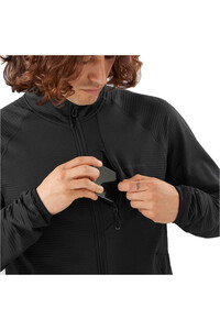 Salomon forro polar hombre SNTIAL LIGHTWARM FZ M 05