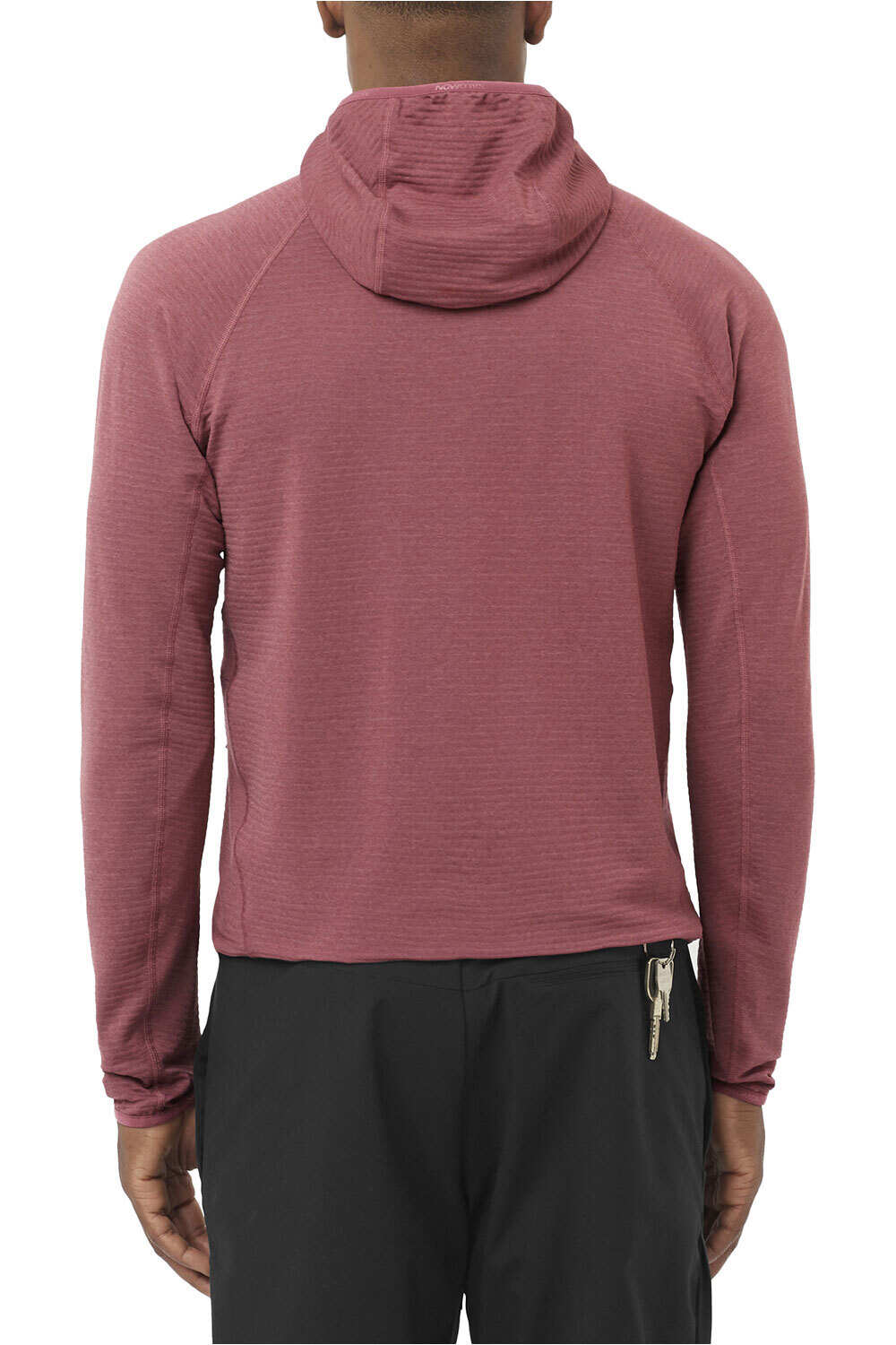 Salomon forro polar hombre SNTIAL LIGHTWARM HD M vista trasera