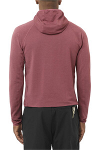 Salomon forro polar hombre SNTIAL LIGHTWARM HD M vista trasera