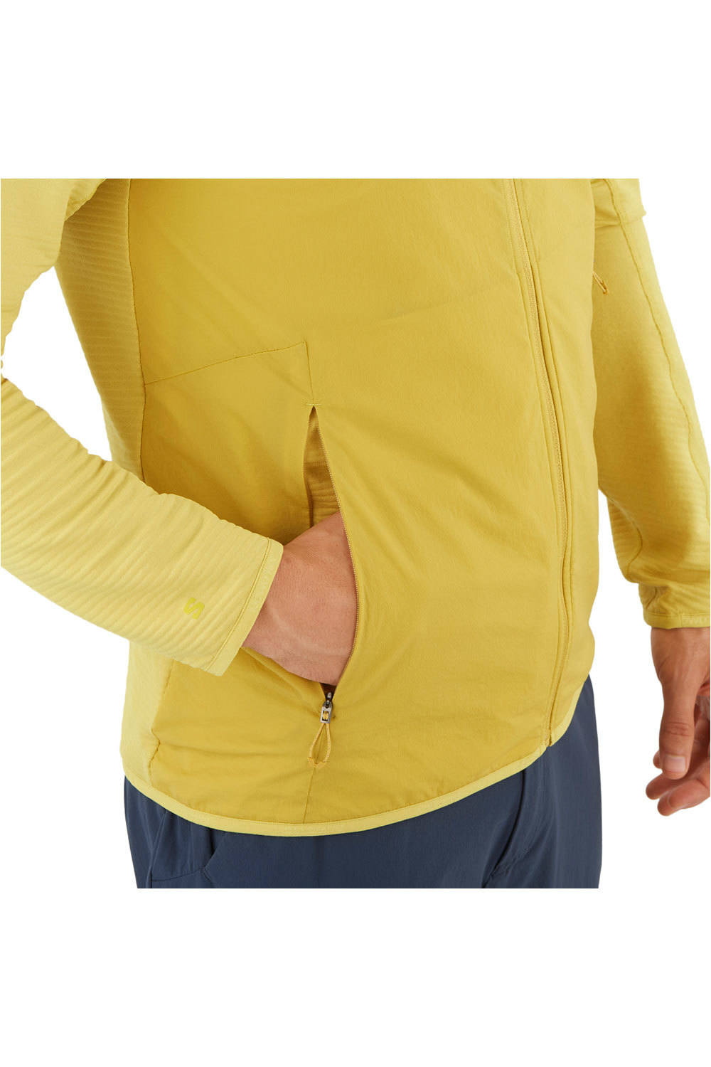 Salomon forro polar hombre SNTIAL LIGHTWARM HYBRID M 04