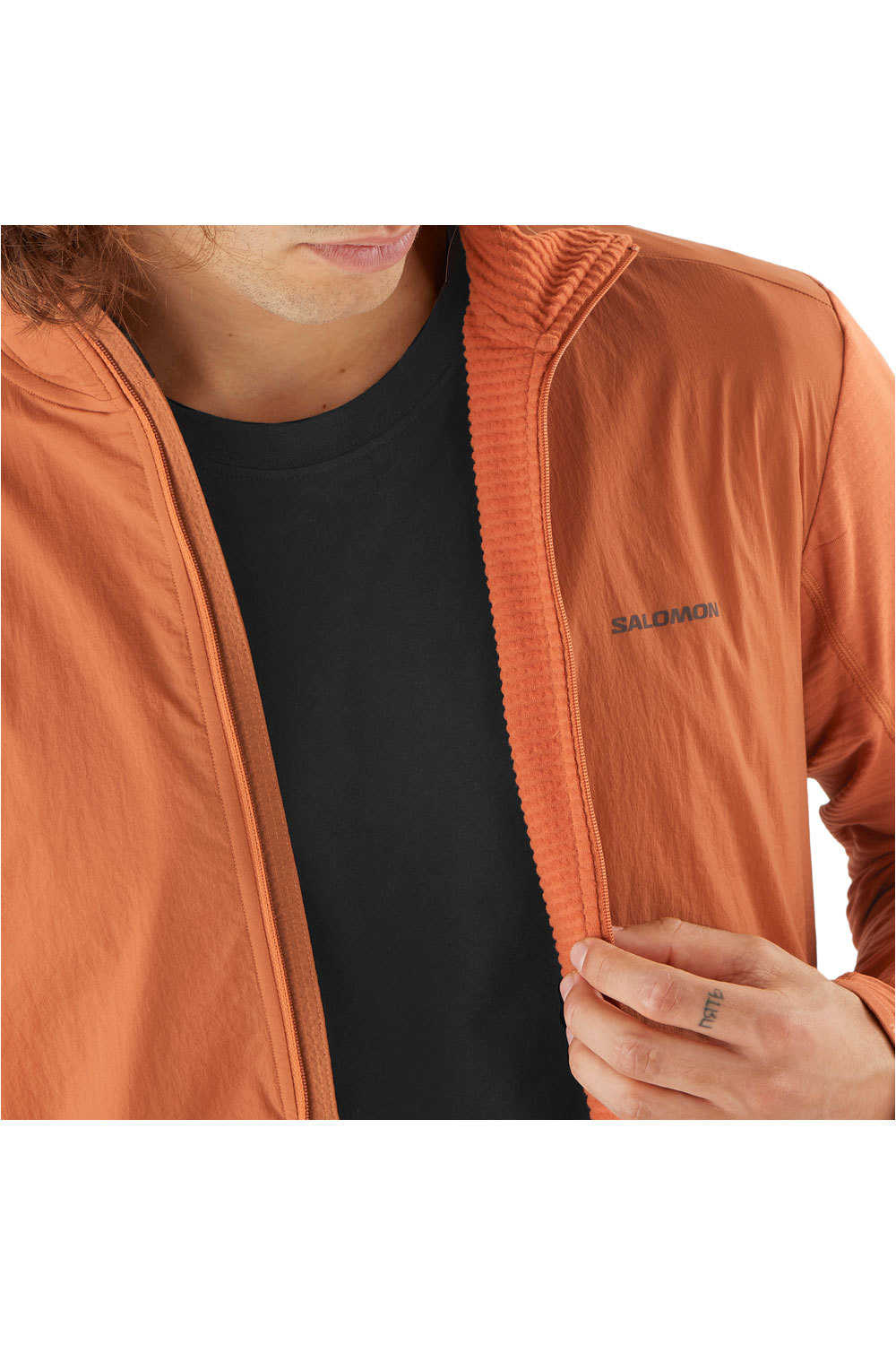 Salomon forro polar hombre SNTIAL LIGHTWARM HYBRID M 05