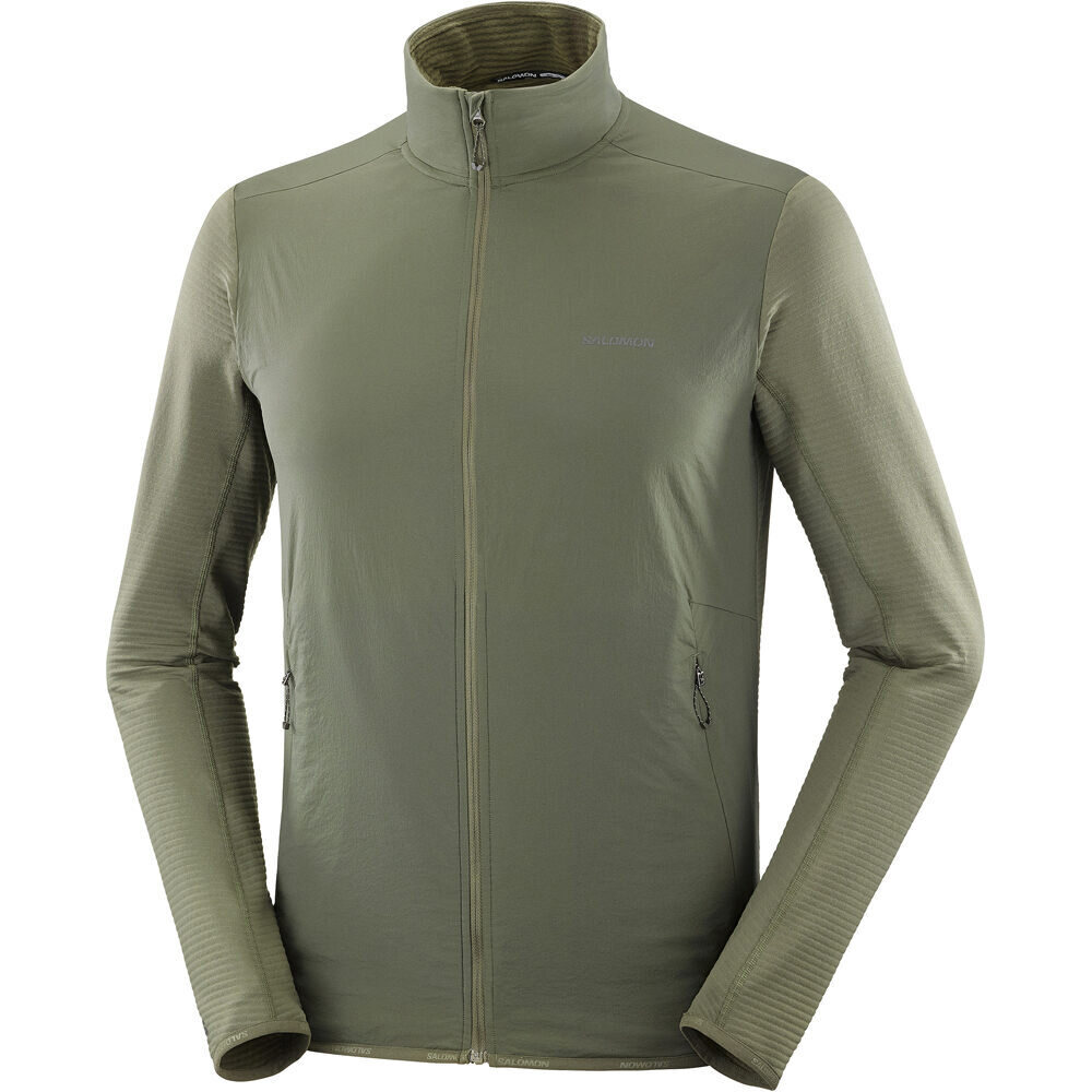 Salomon forro polar hombre SNTIAL LIGHTWARM HYBRID M 06