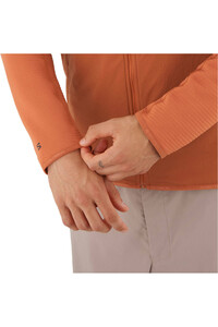 Salomon forro polar hombre SNTIAL LIGHTWARM HYBRID M vista detalle