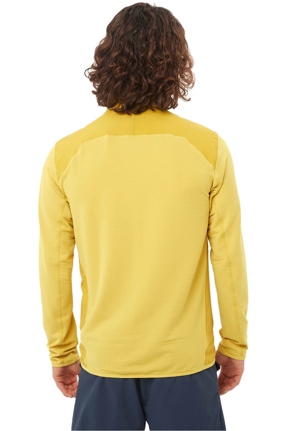 Salomon forro polar hombre SNTIAL LIGHTWARM HYBRID M vista trasera