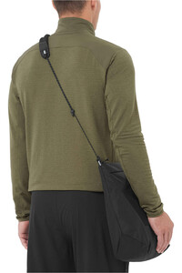 Salomon forro polar hombre SNTIAL LIGHTWARM HYBRID M vista trasera