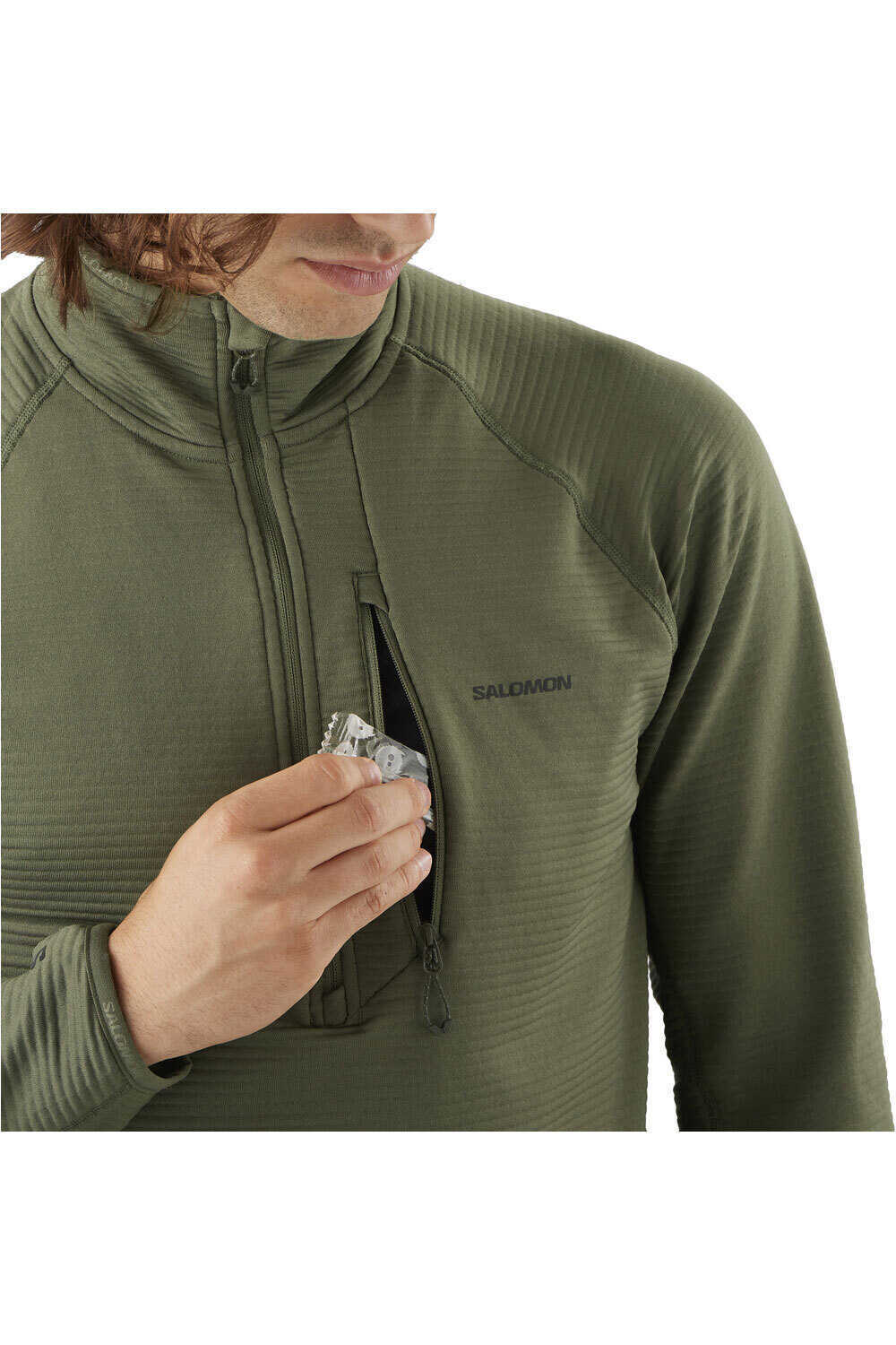 Salomon forro polar hombre SNTIAL LIGHTWARM HZ M 03