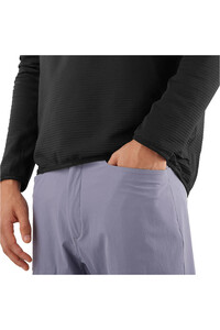 Salomon forro polar hombre SNTIAL LIGHTWARM HZ M vista detalle