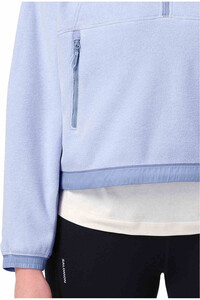 Salomon forro polar mujer CHROMA FLEECE CROP HZ W 03