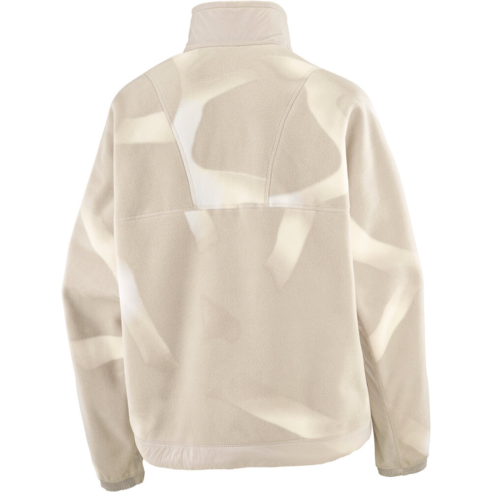 Salomon forro polar mujer CHROMA FLEECE CROP HZ W 08