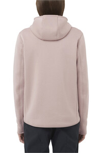 Salomon forro polar mujer OUTLINE WARM FLEECE HD W vista trasera