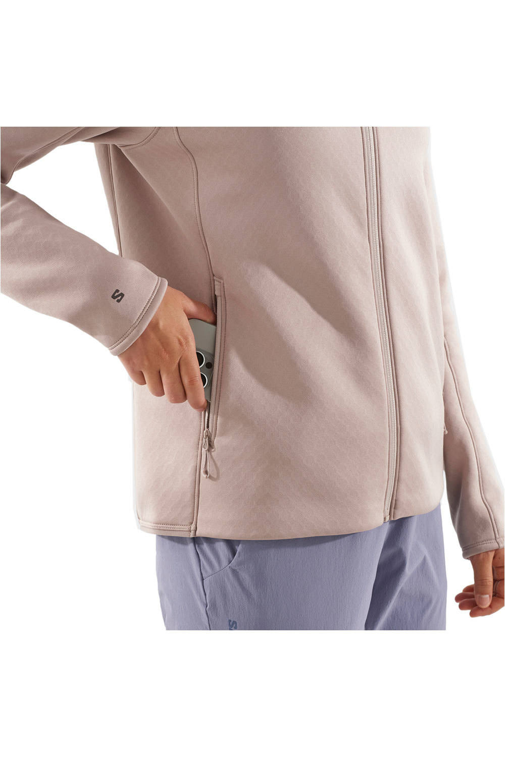 Salomon forro polar mujer OUTLINE WARM FZ W 03