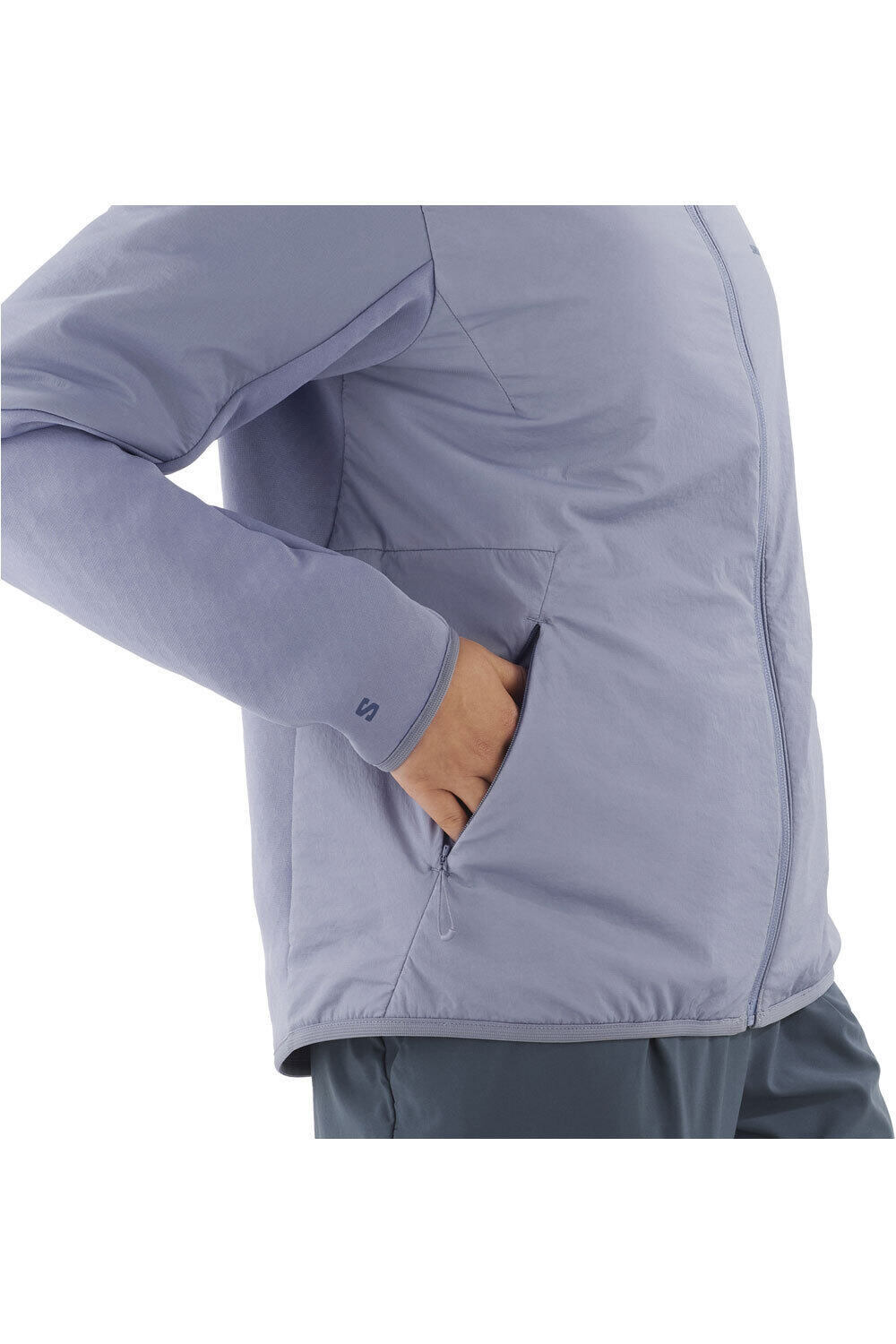 Salomon forro polar mujer OUTLINE WARM HYBRID HD W 03