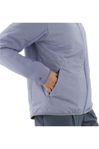 Salomon forro polar mujer OUTLINE WARM HYBRID HD W 03