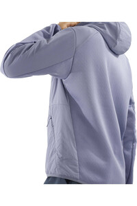 Salomon forro polar mujer OUTLINE WARM HYBRID HD W 04