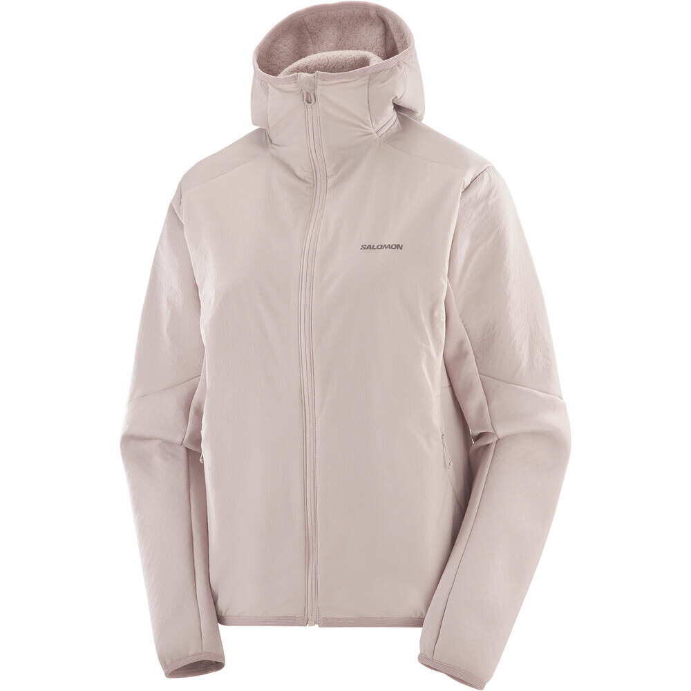 Salomon forro polar mujer OUTLINE WARM HYBRID HD W 05