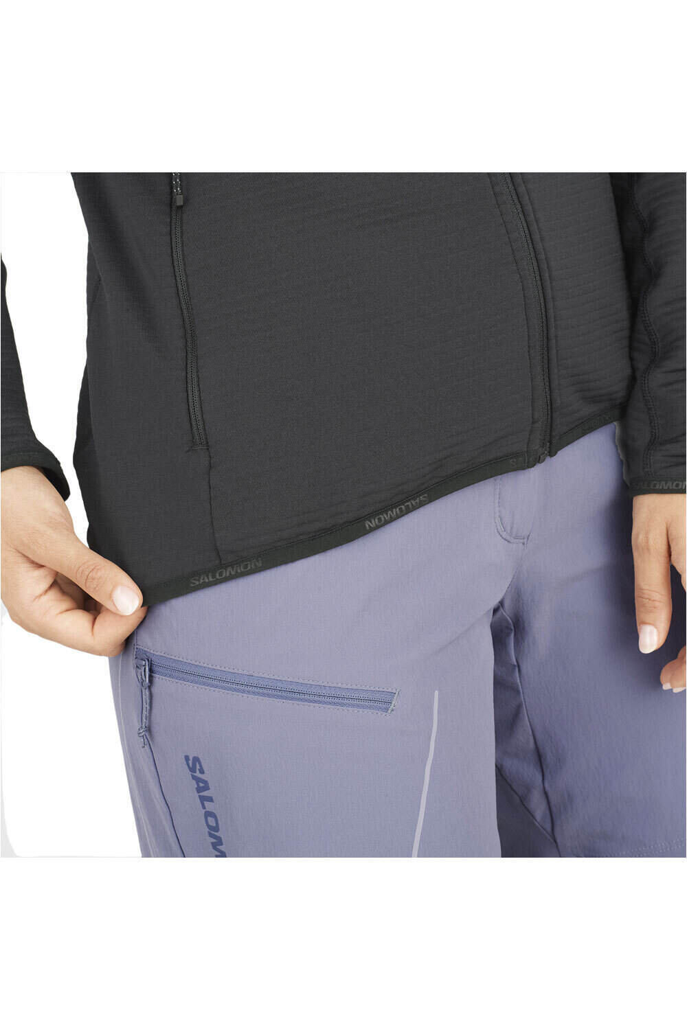 Salomon forro polar mujer SNTIAL LIGHTWARM FZ W 04