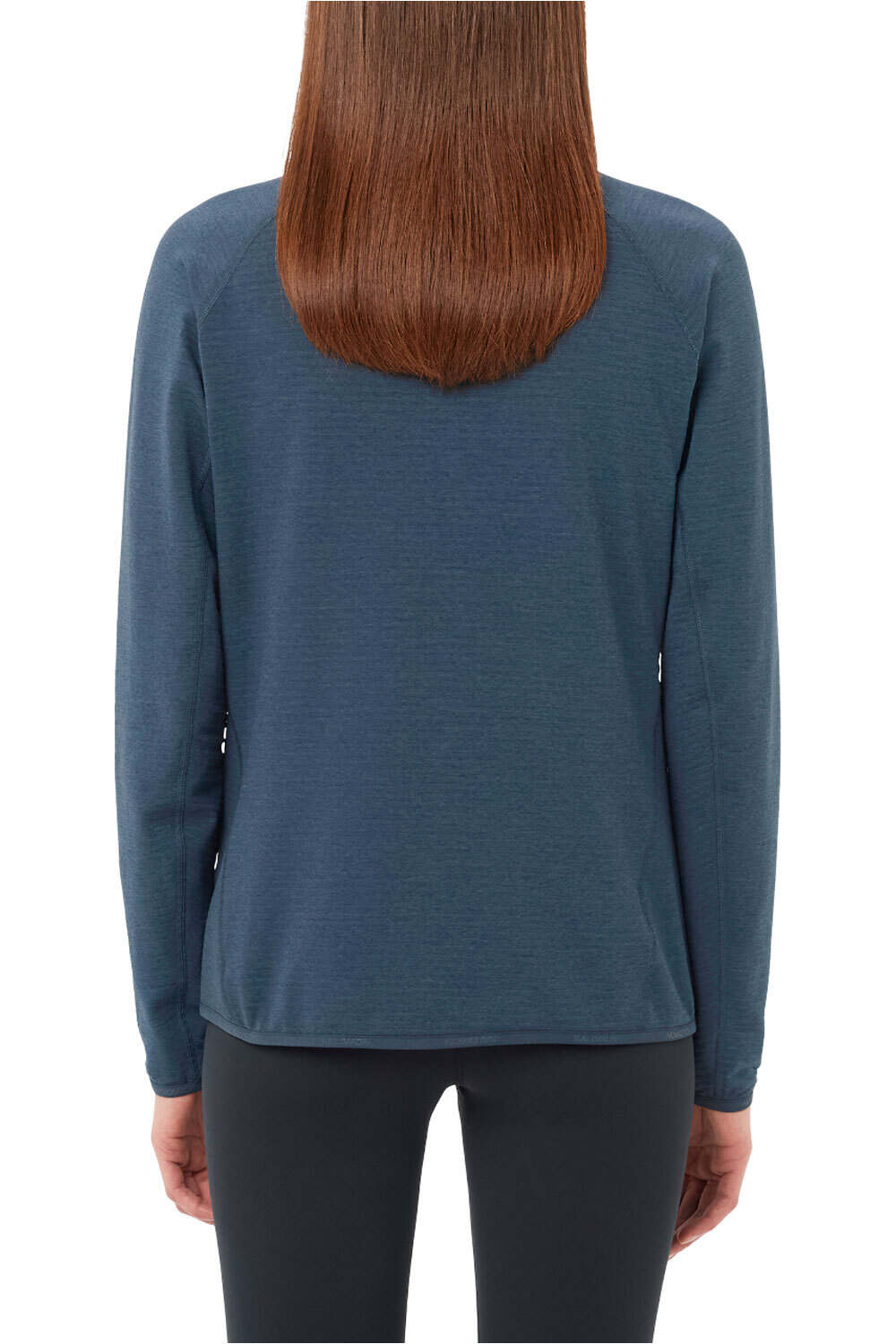 Salomon forro polar mujer SNTIAL LIGHTWARM FZ W vista trasera