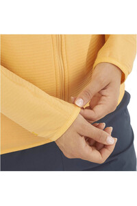 Salomon forro polar mujer SNTIAL LIGHTWARM HD W vista detalle