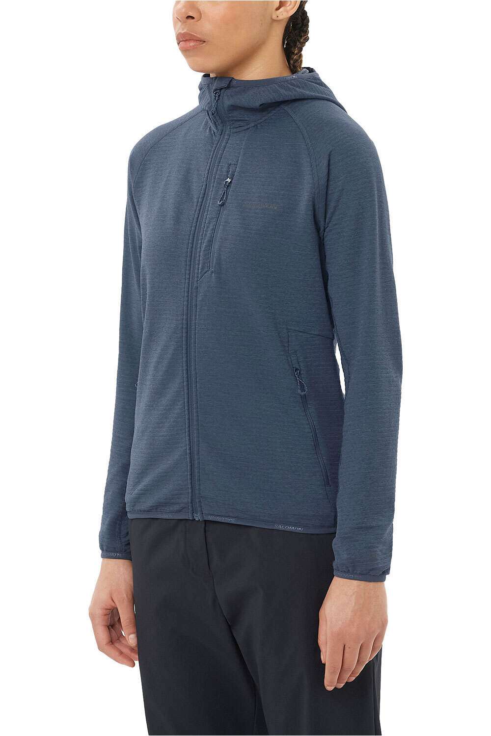 Salomon forro polar mujer SNTIAL LIGHTWARM HD W vista frontal