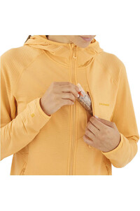 Salomon forro polar mujer SNTIAL LIGHTWARM HD W vista trasera