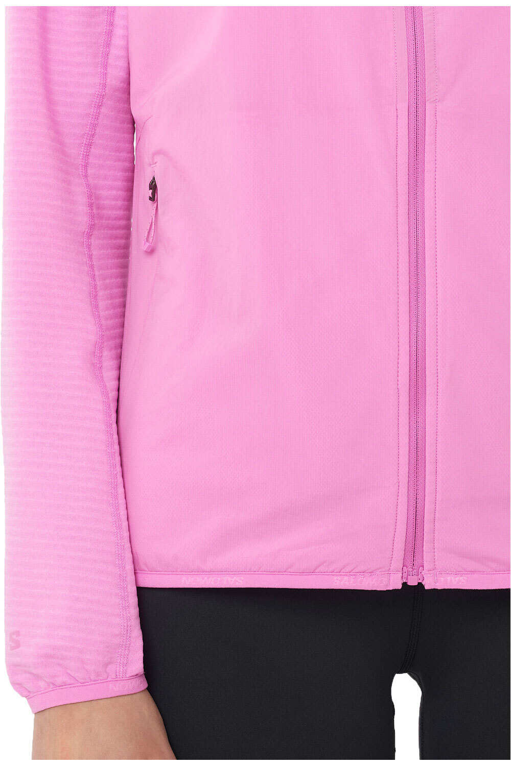 Salomon forro polar mujer SNTIAL LIGHTWARM HYBRID W 03