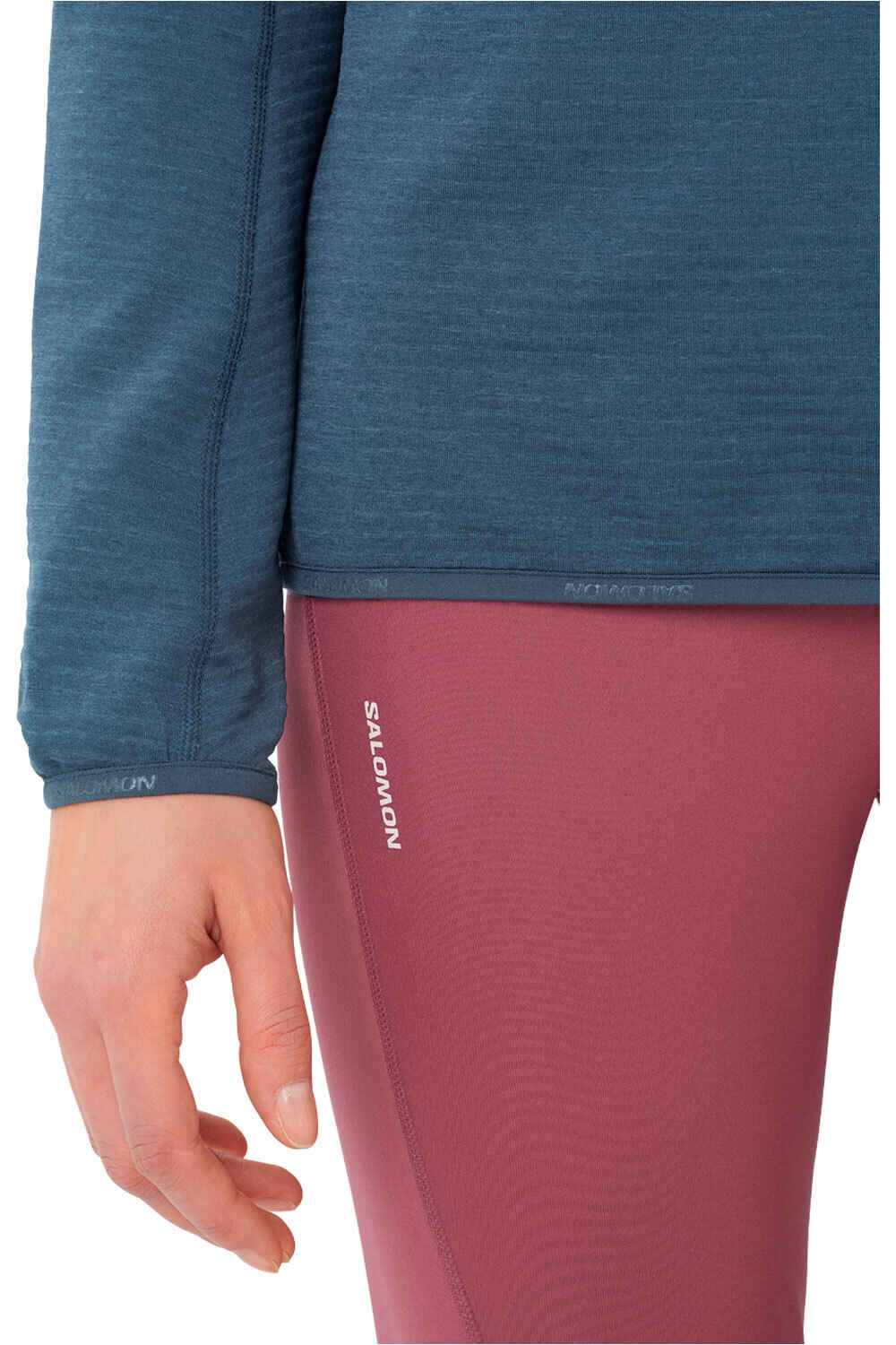 Salomon forro polar mujer SNTIAL LIGHTWARM HZ W 03