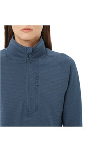 Salomon forro polar mujer SNTIAL LIGHTWARM HZ W vista detalle