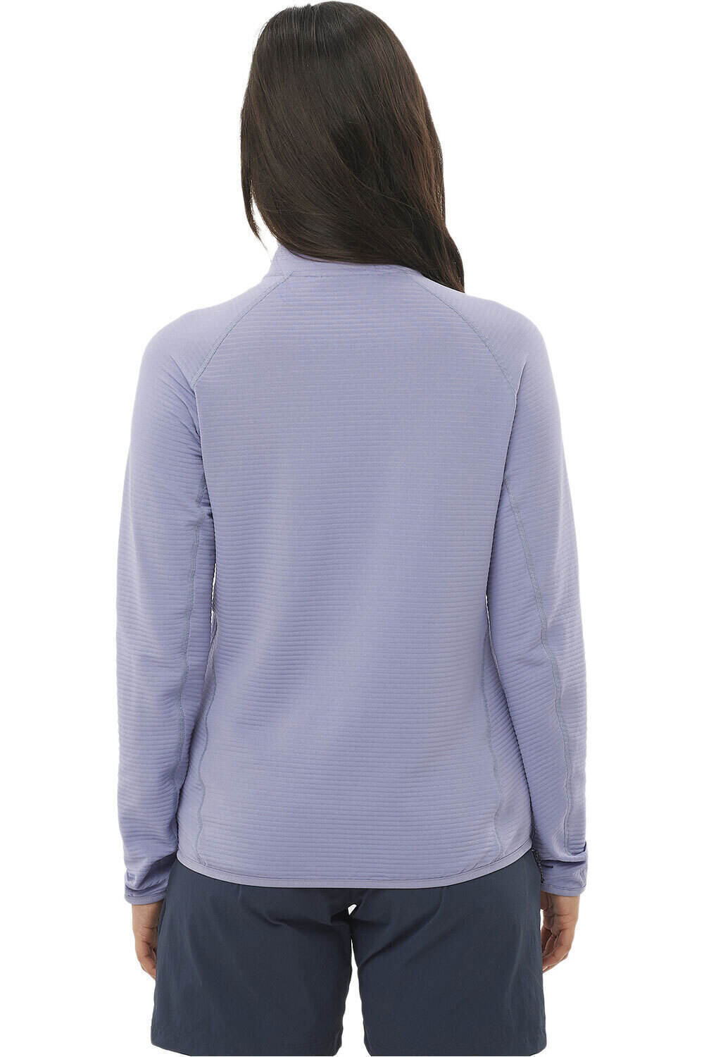 Salomon forro polar mujer SNTIAL LIGHTWARM HZ W vista trasera