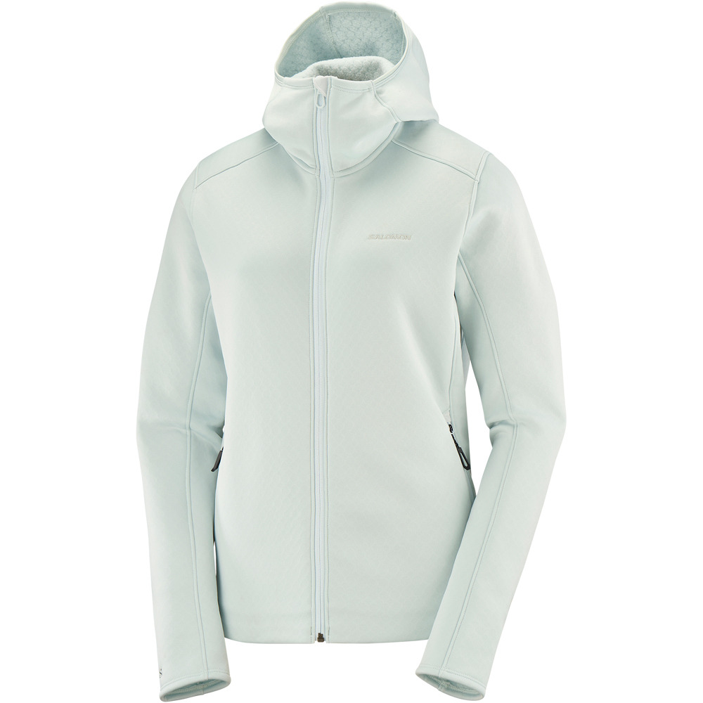 Salomon forro polar mujer SNTIAL MIDFLEECE FZ HD W 06