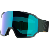 Salomon gafas ventisca GOGGLES S/VIEW 3 GREEN GABLES/Mid Blue vista frontal