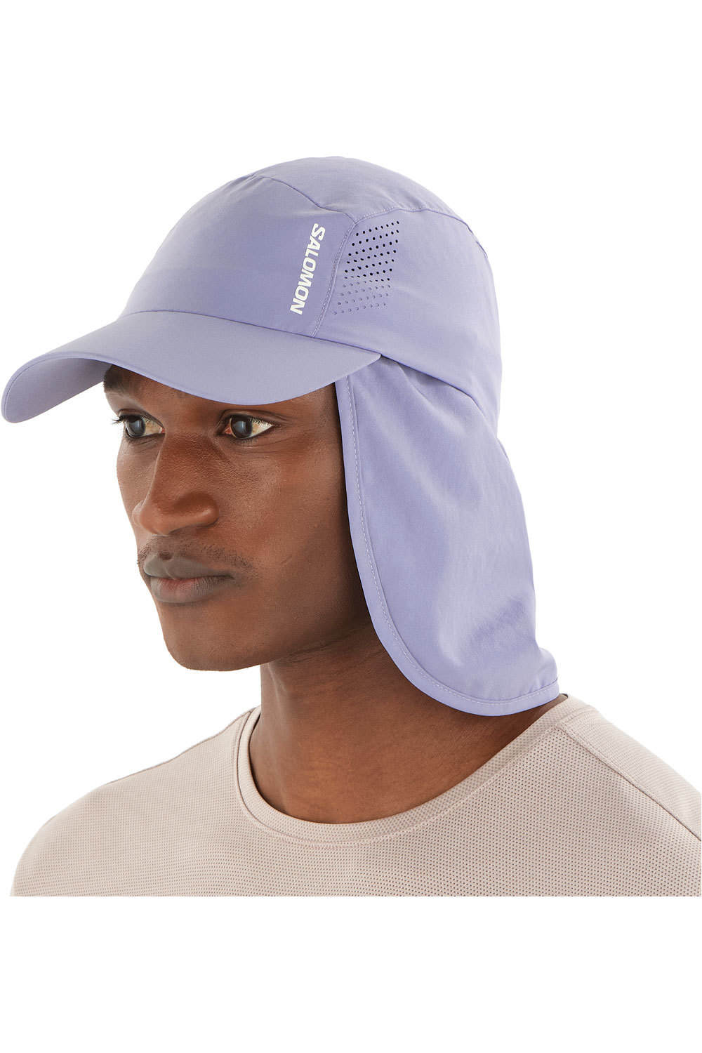 Salomon gorra running CROSS+ vista frontal