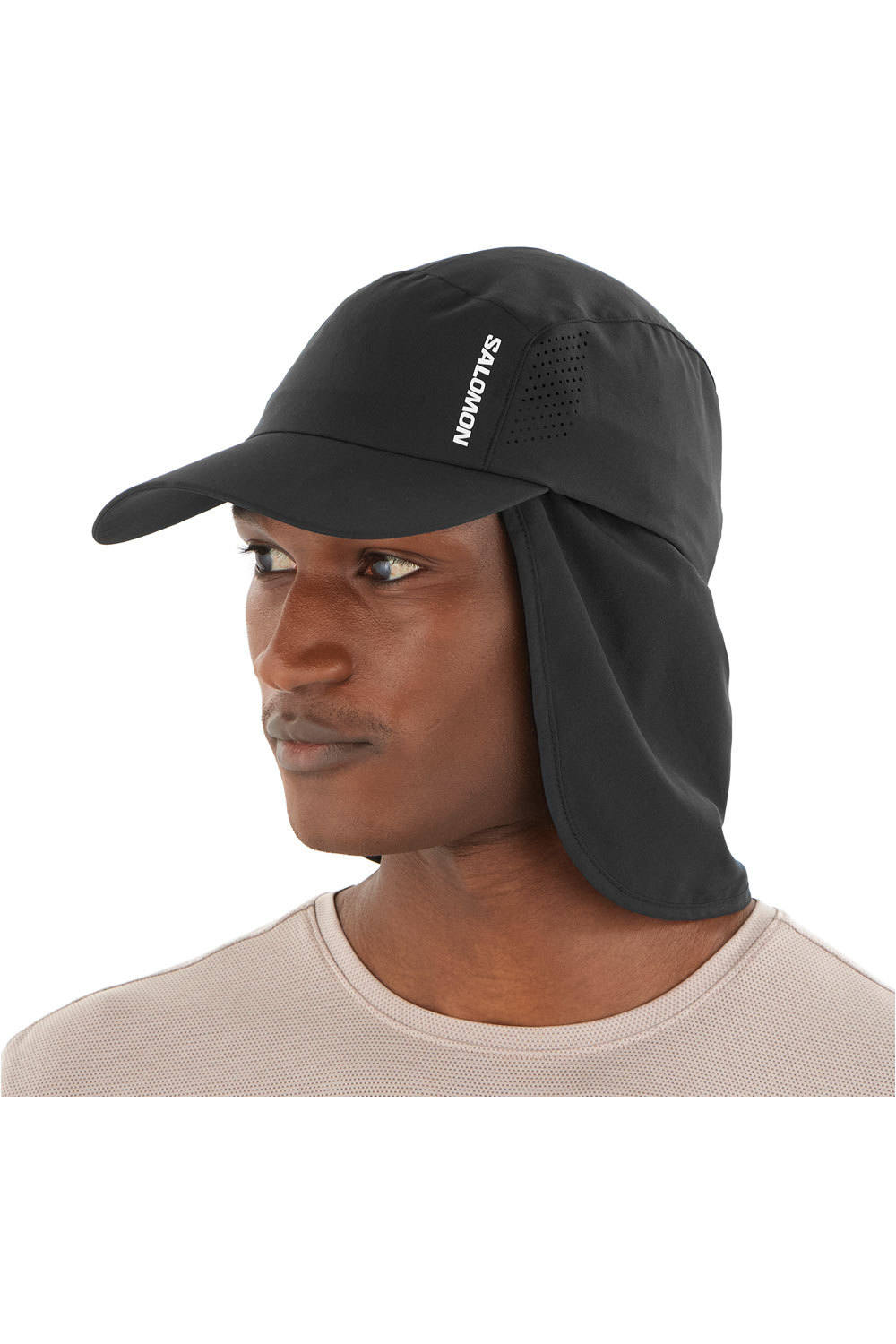 Salomon gorra running CROSS+ vista frontal