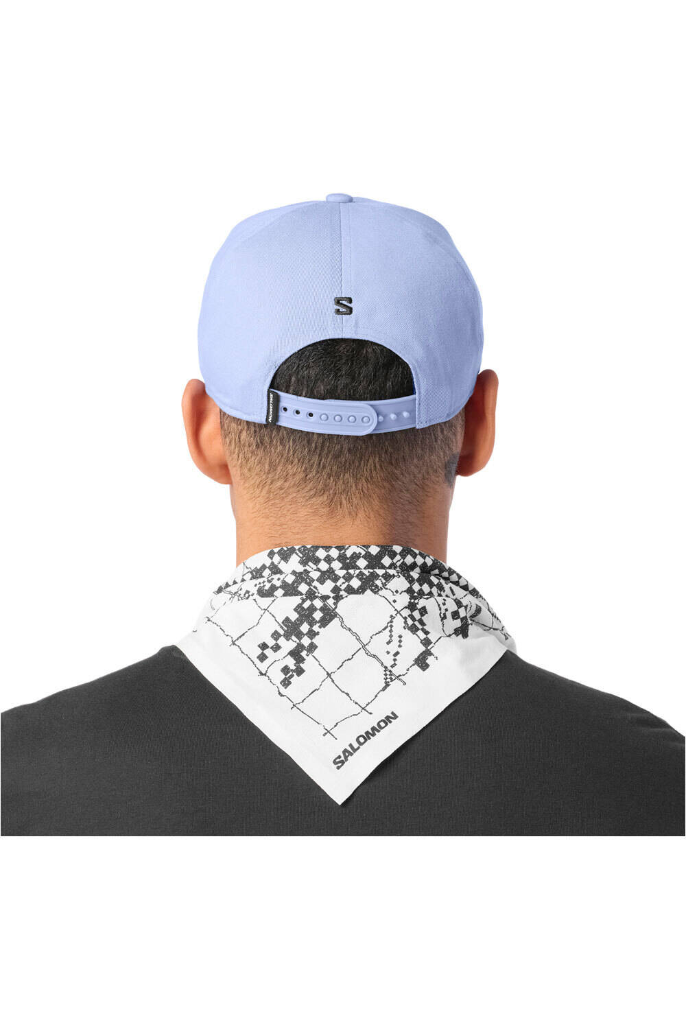 Salomon gorra running LOGO FLAT CAP 01