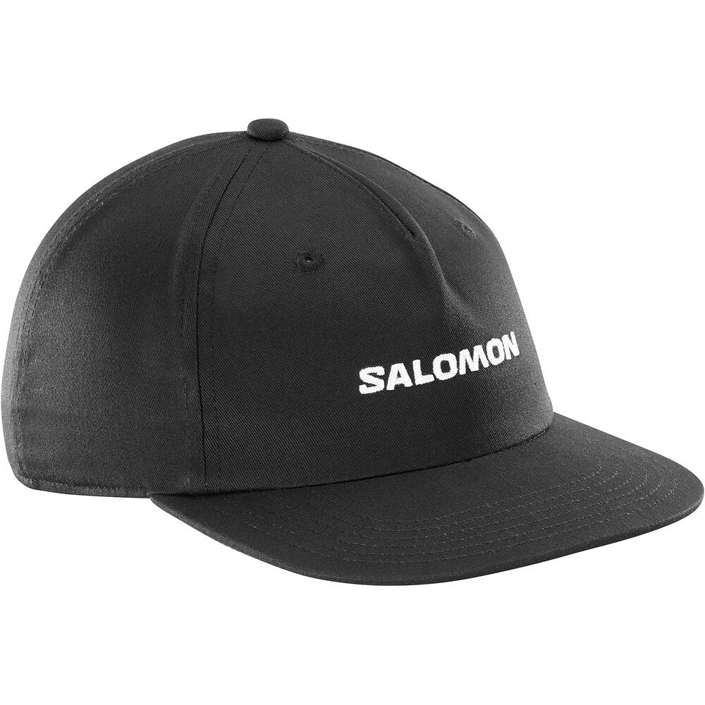 Salomon gorra running LOGO FLAT CAP 04