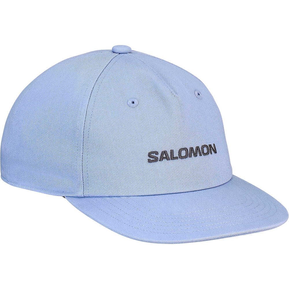 Salomon gorra running LOGO FLAT CAP 04