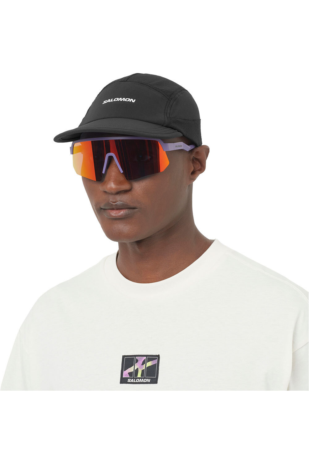 Salomon gorra running SENSE AERO CAP U vista frontal
