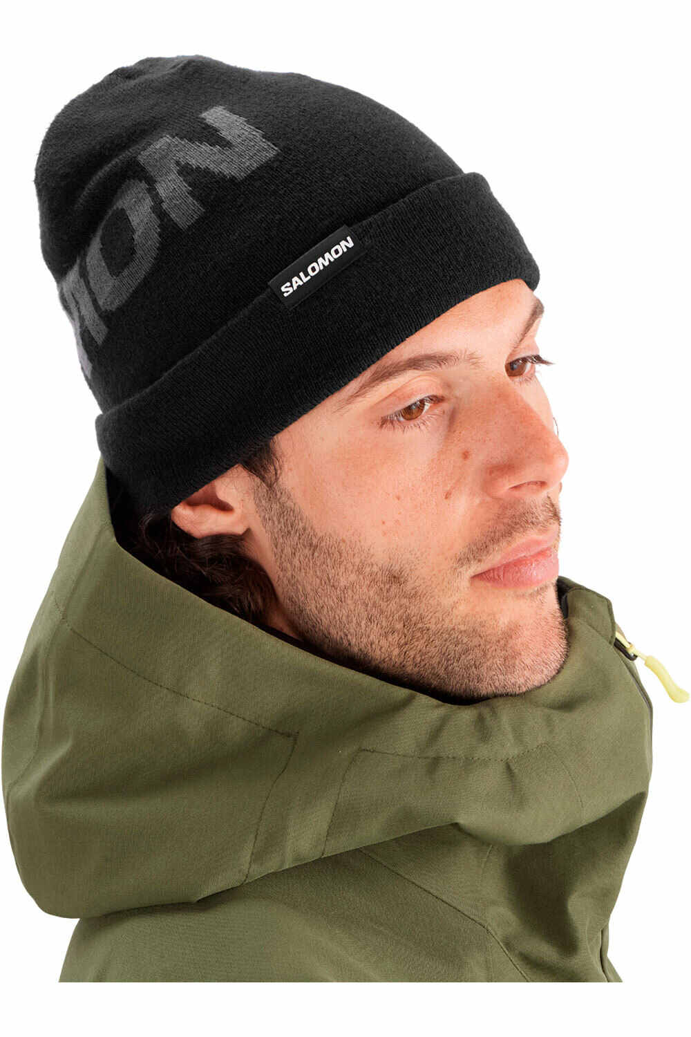 Salomon gorro esquí hombre HERMITAGE BEANIE vista frontal