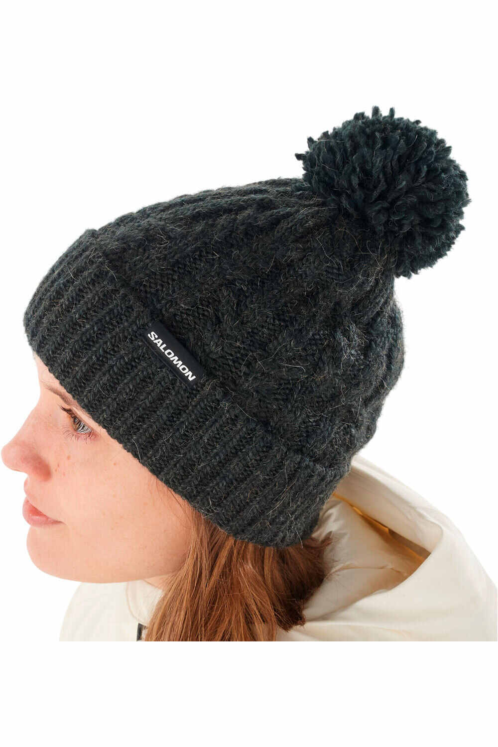 Salomon gorro esqui mujer IVY BEANIE vista frontal